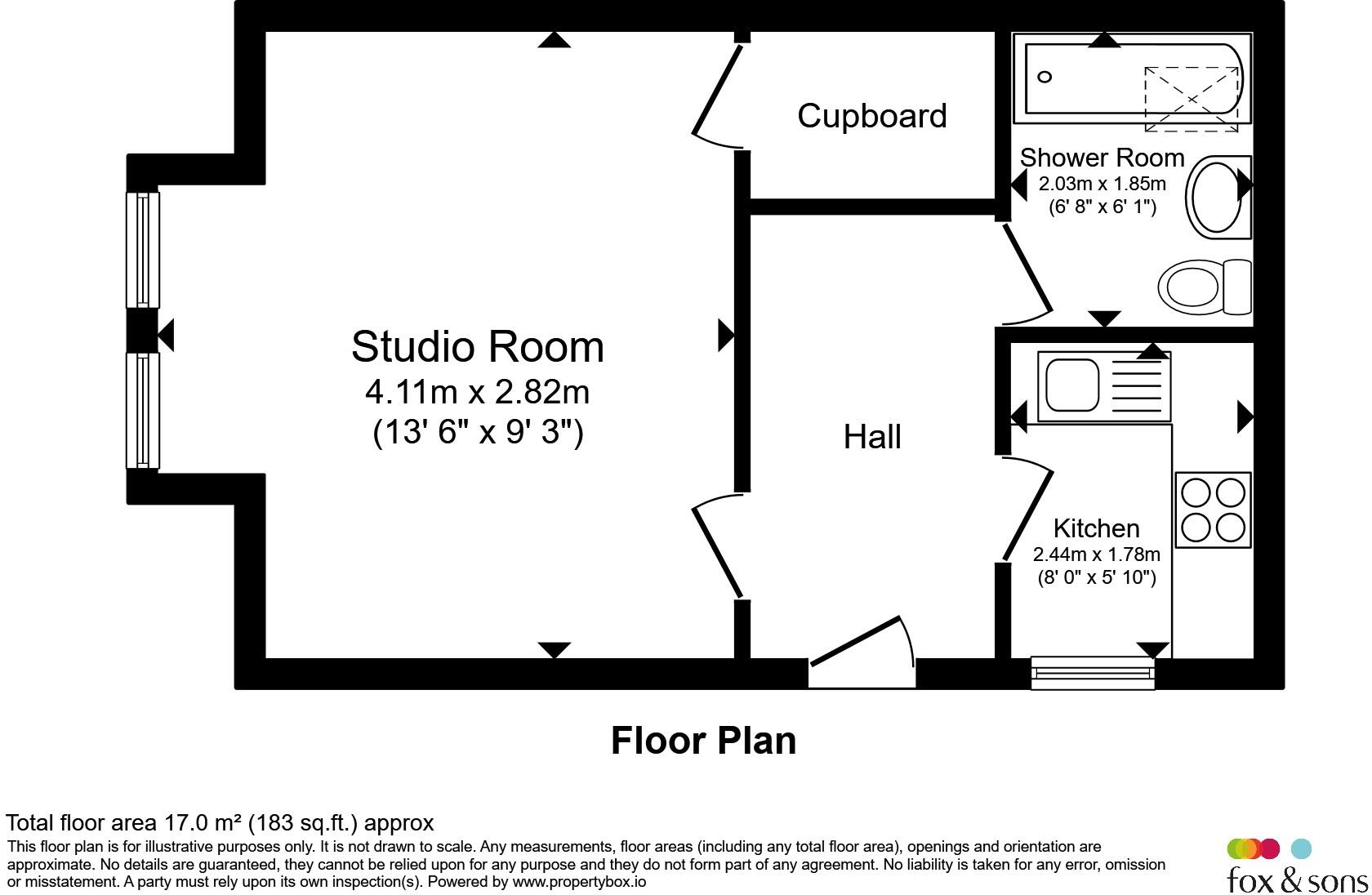 Grassington Road, Eastbourne floorplan