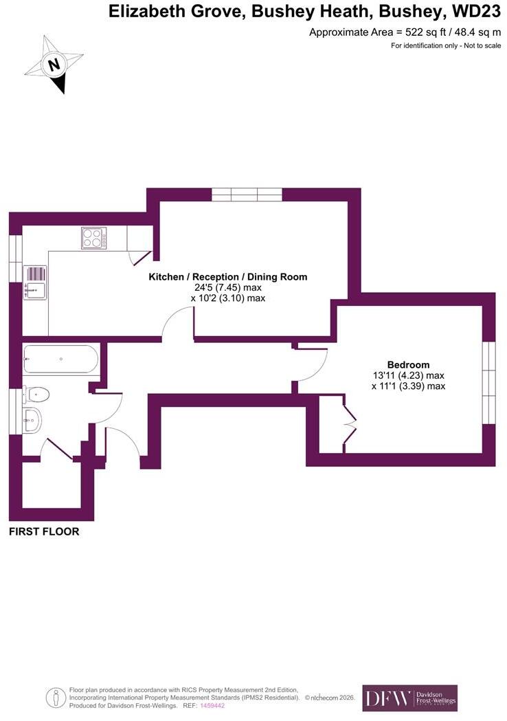 Elizabeth Grove, Bushey Heath, WD23 floorplan