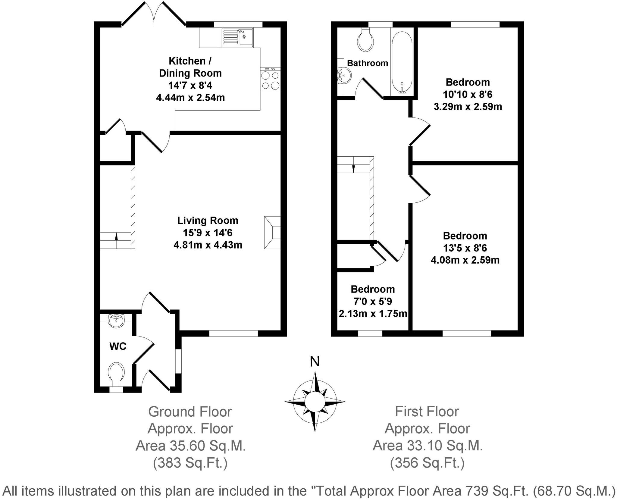 Cooper Close, Chipping Norton, OX7 floorplan