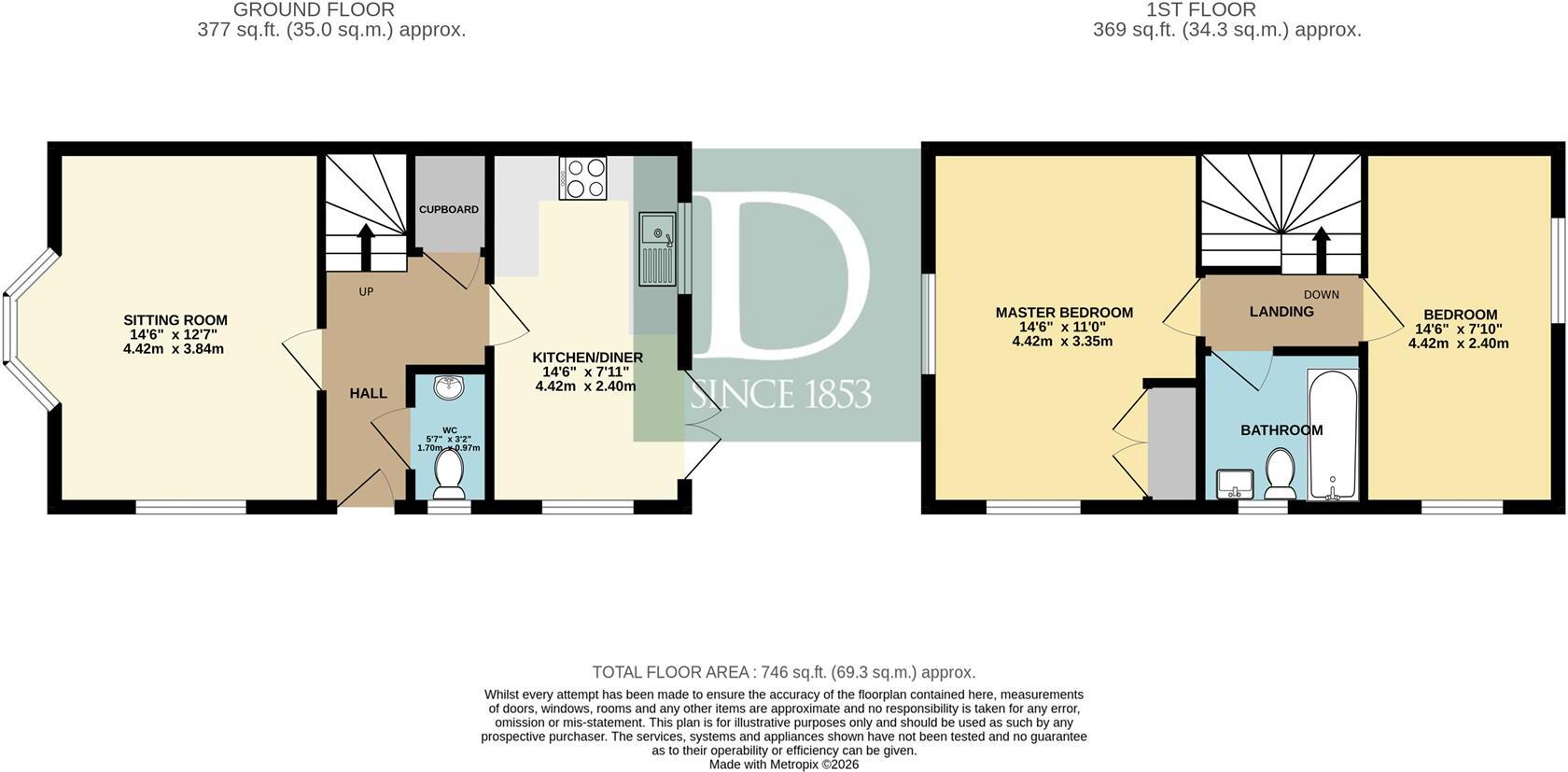 Ecclestone Rise, Bungay floorplan