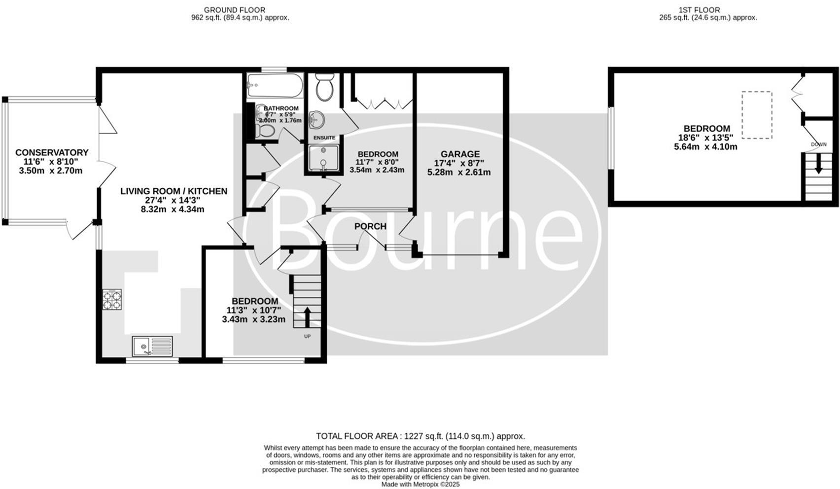 Upper Heyshott, Petersfield, Hampshire, GU31 floorplan