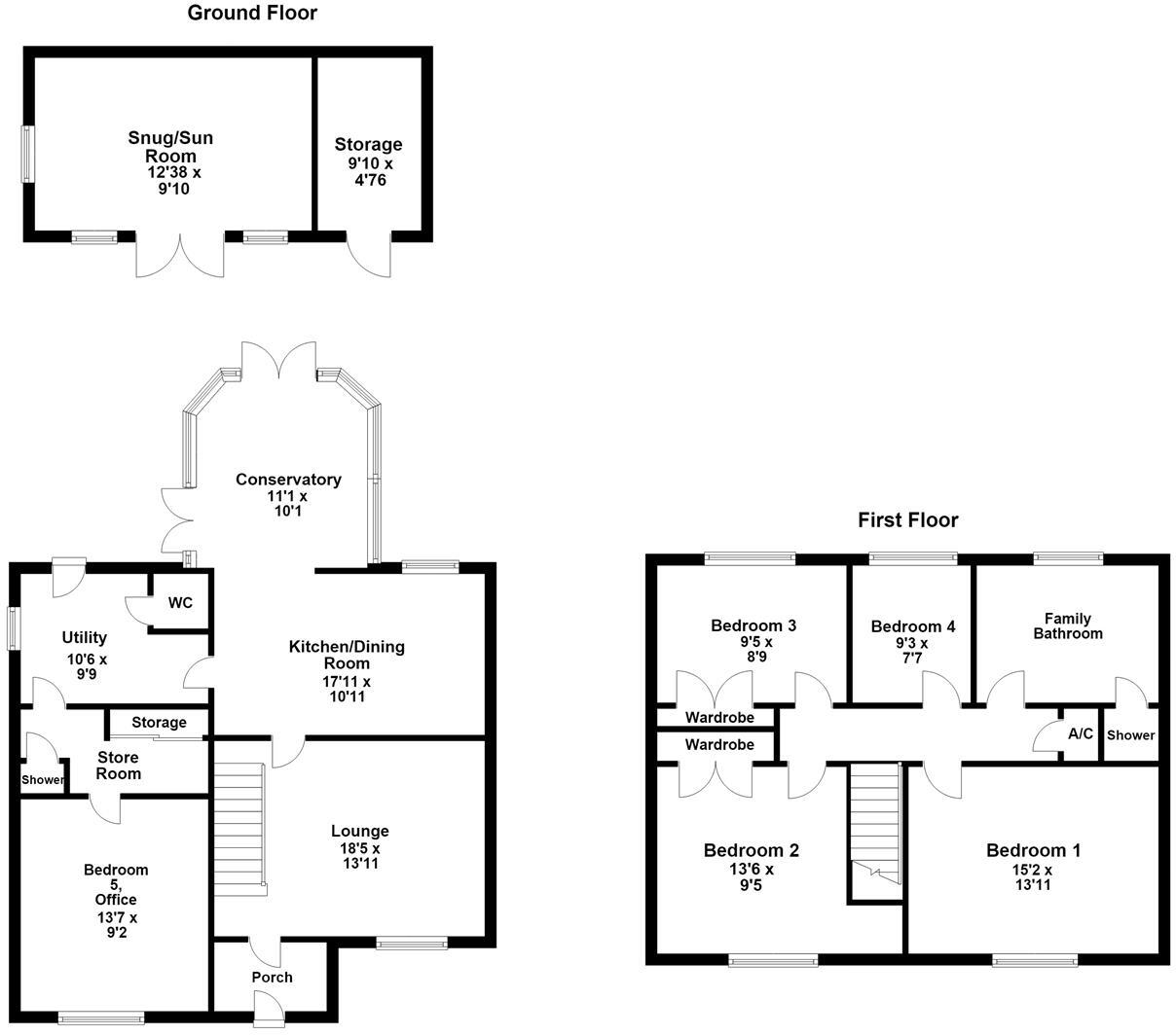Leys Avenue, Desborough, Kettering floorplan
