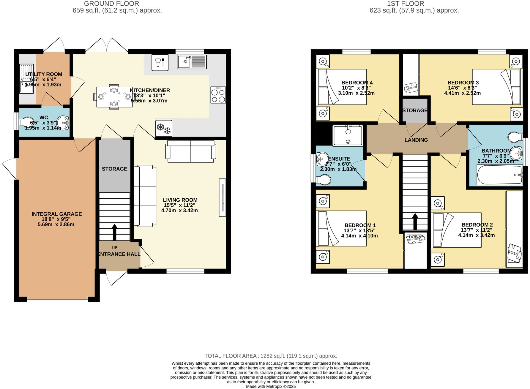 Olive Farm Avenue, Hoghton, PR5 floorplan