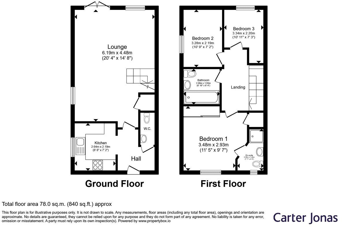 Measham, Swadlincote, DE12 7NJ, DE12 floorplan