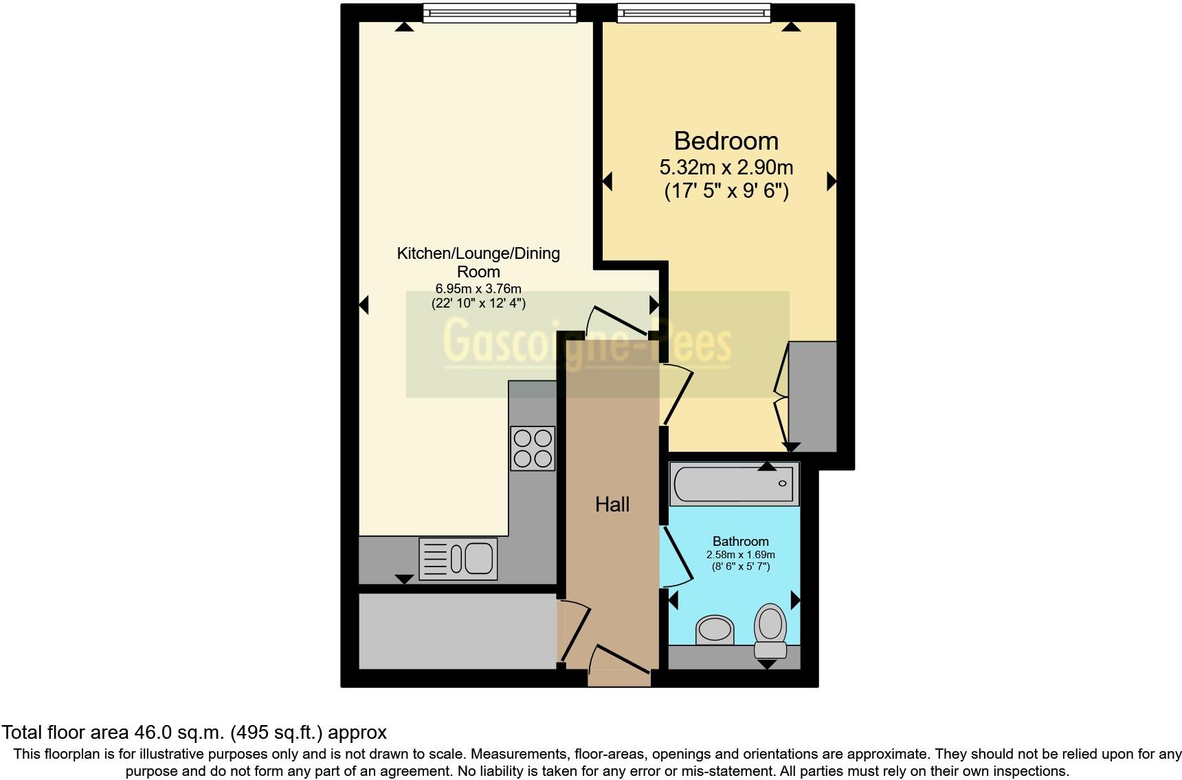 Fullbrook Drive, Basingstoke, RG21 floorplan