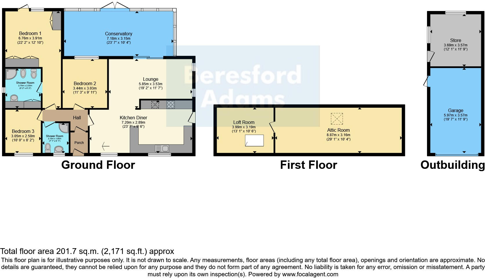 St. Georges Road, Rhos on Sea, Colwyn Bay, Conwy, LL28 floorplan