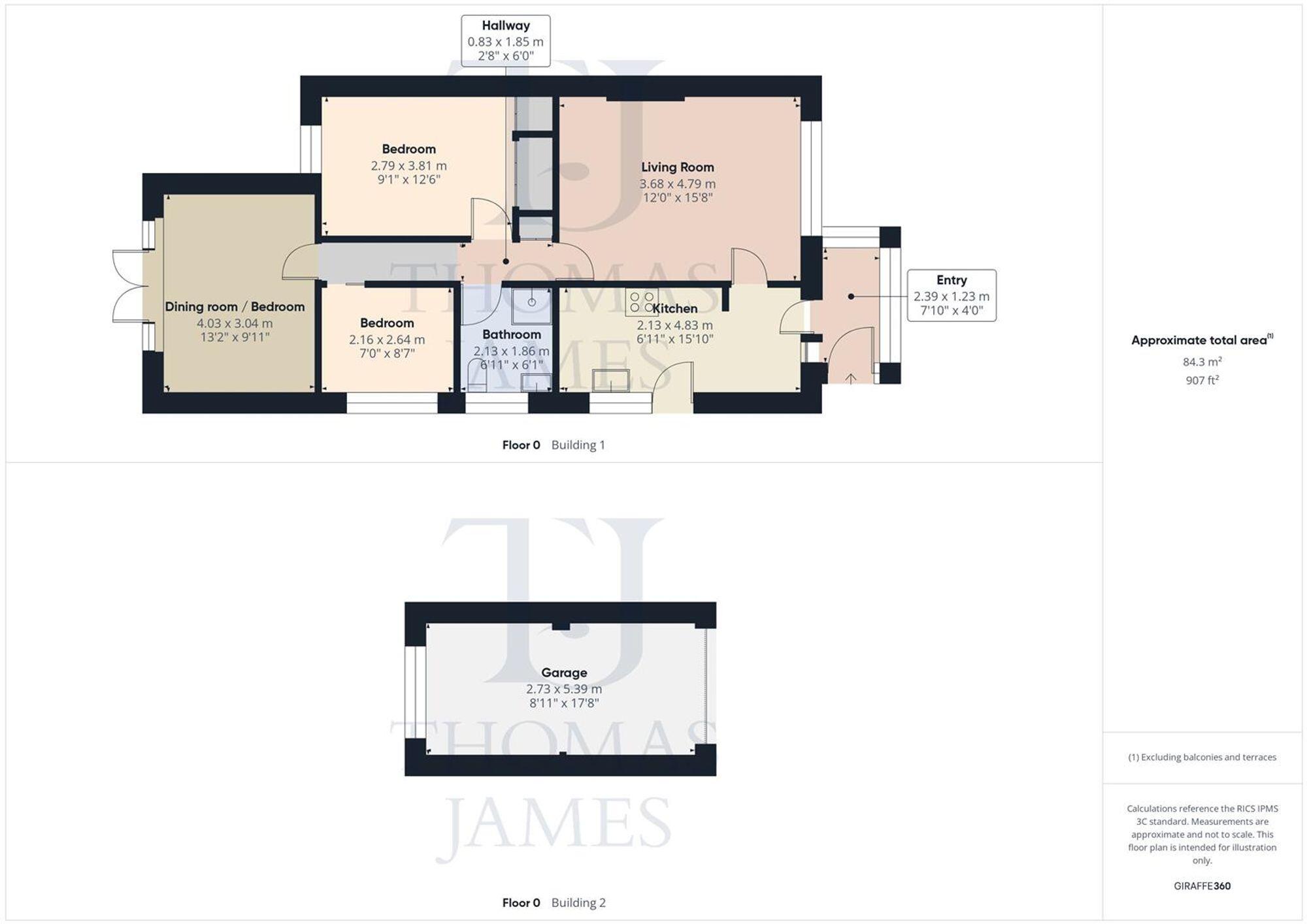 Maple Close, Keyworth, NG12 floorplan