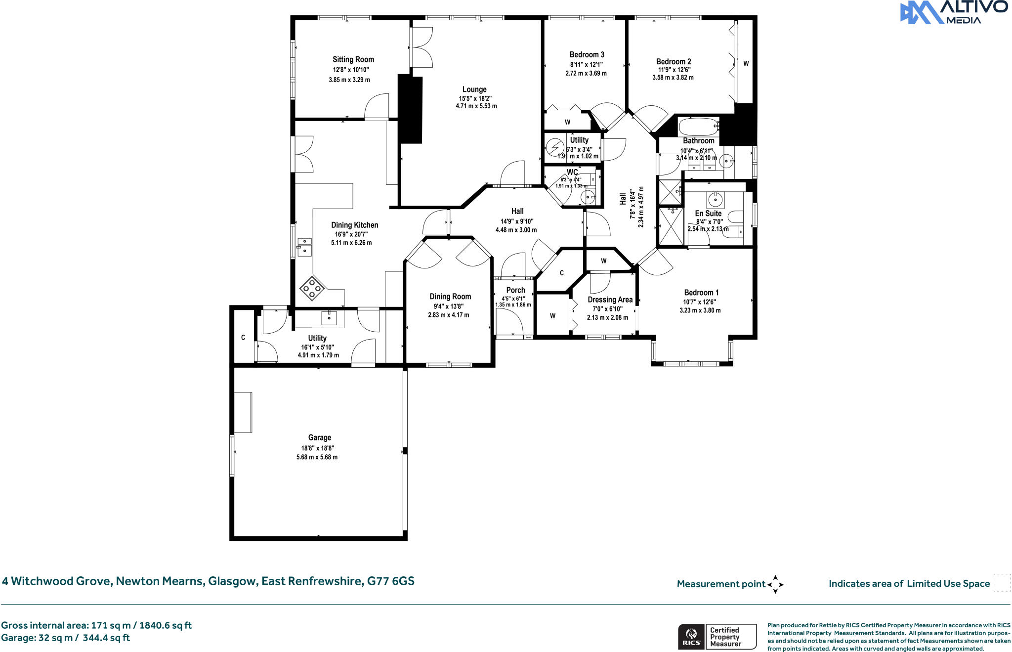 Witchwood Grove, Newton Mearns, Glasgow, East Renfrewshire floorplan