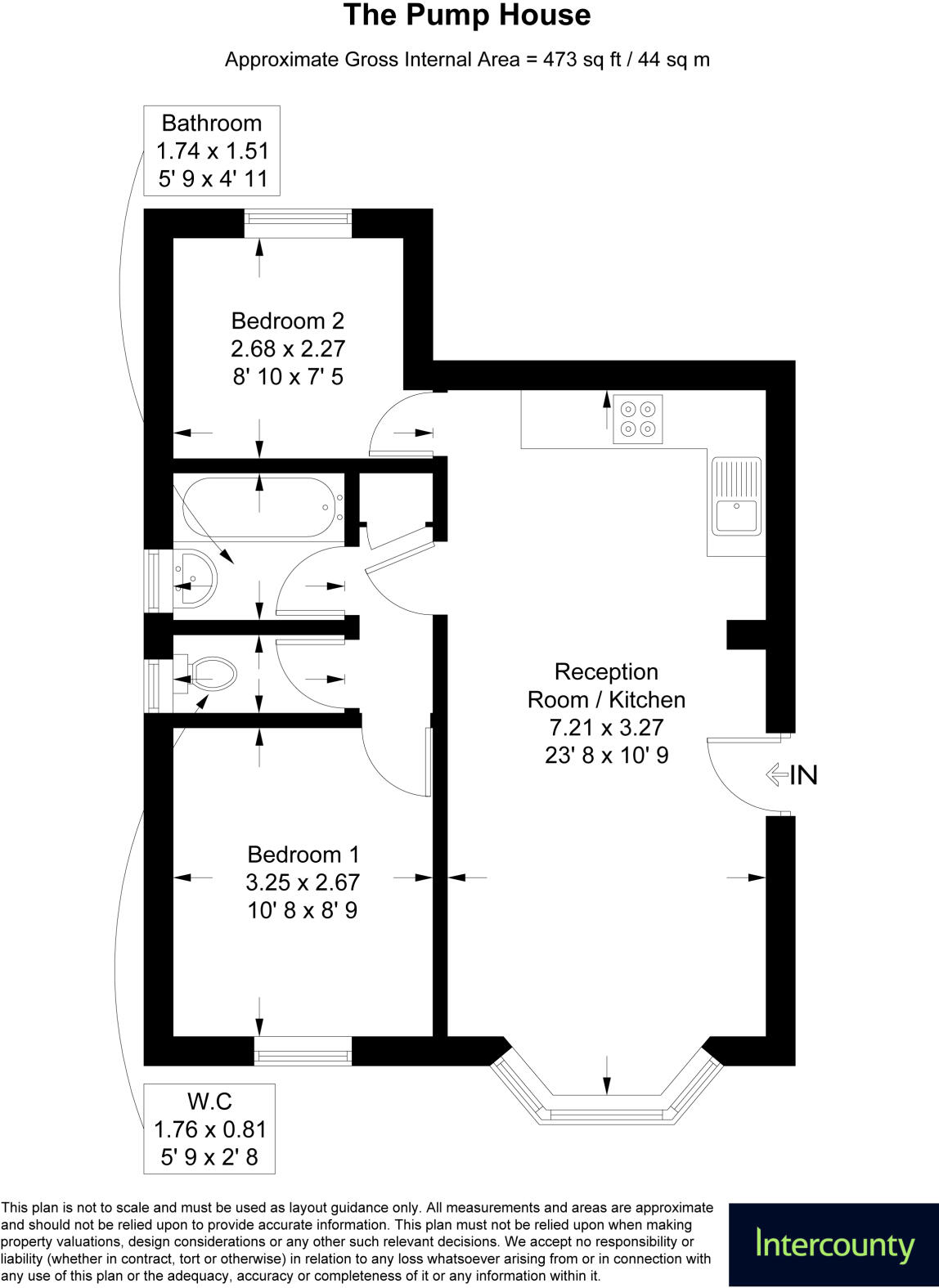 London Road, Bishop's Stortford, Hertfordshire, CM23 floorplan