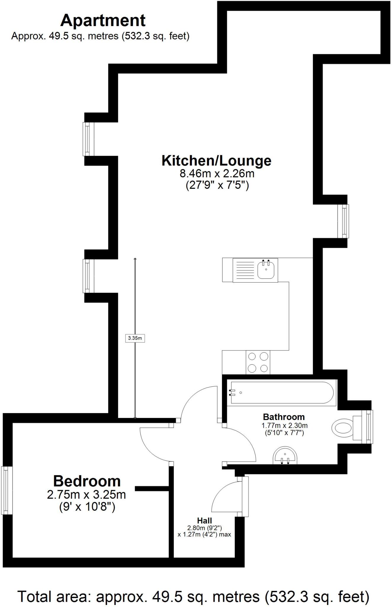 173 High Street, Saltney, Chester floorplan