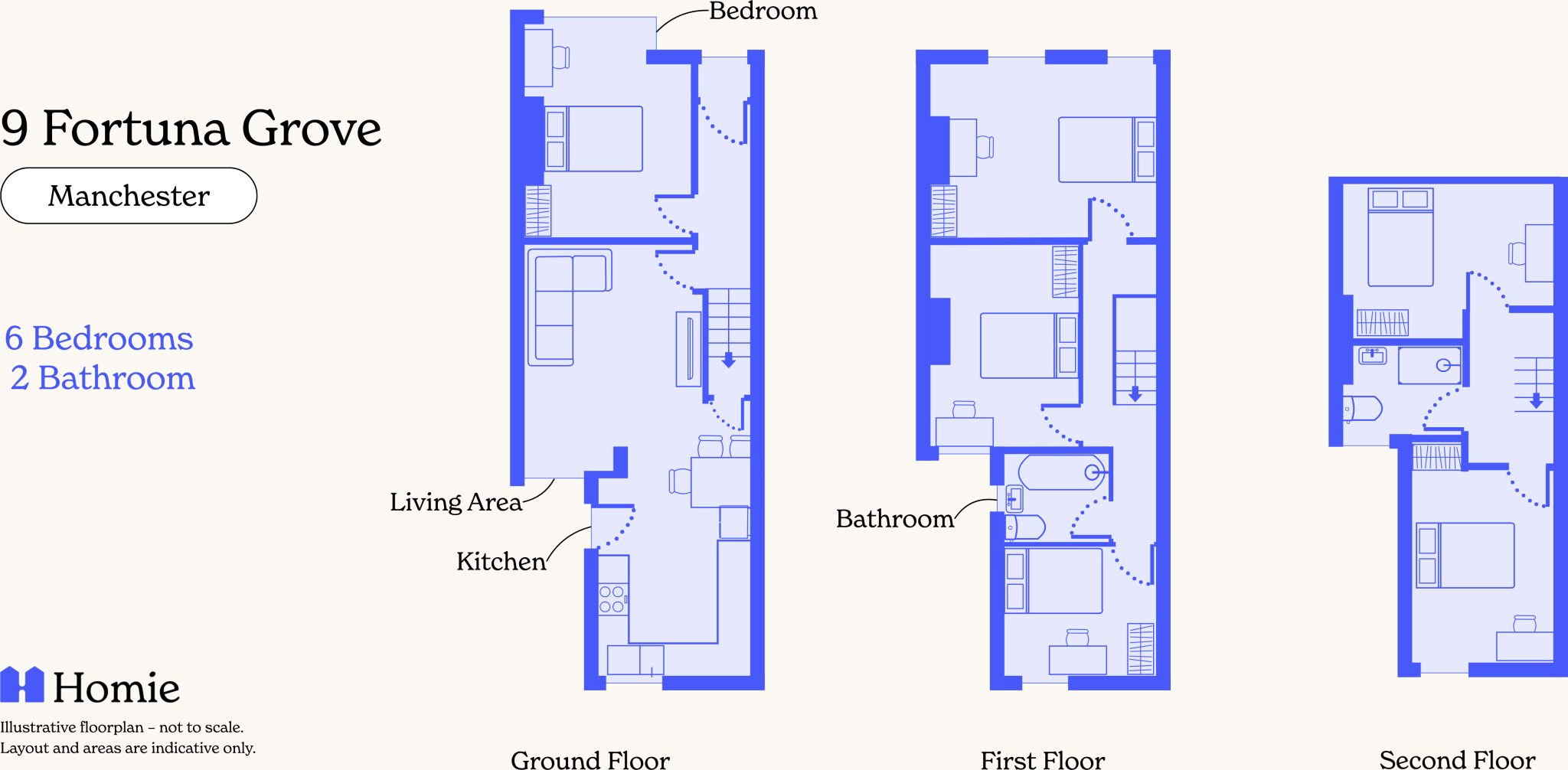 9, Fortuna Grove, Manchester floorplan