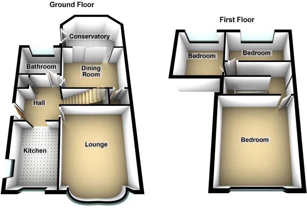 Moorside Crescent, Drighlington floorplan