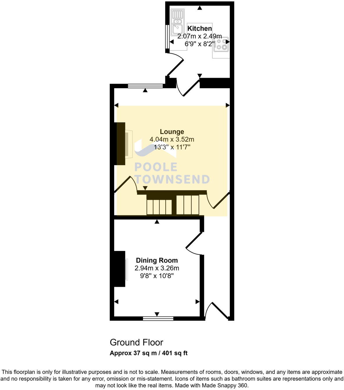 Oxford Street, Ulverston floorplan