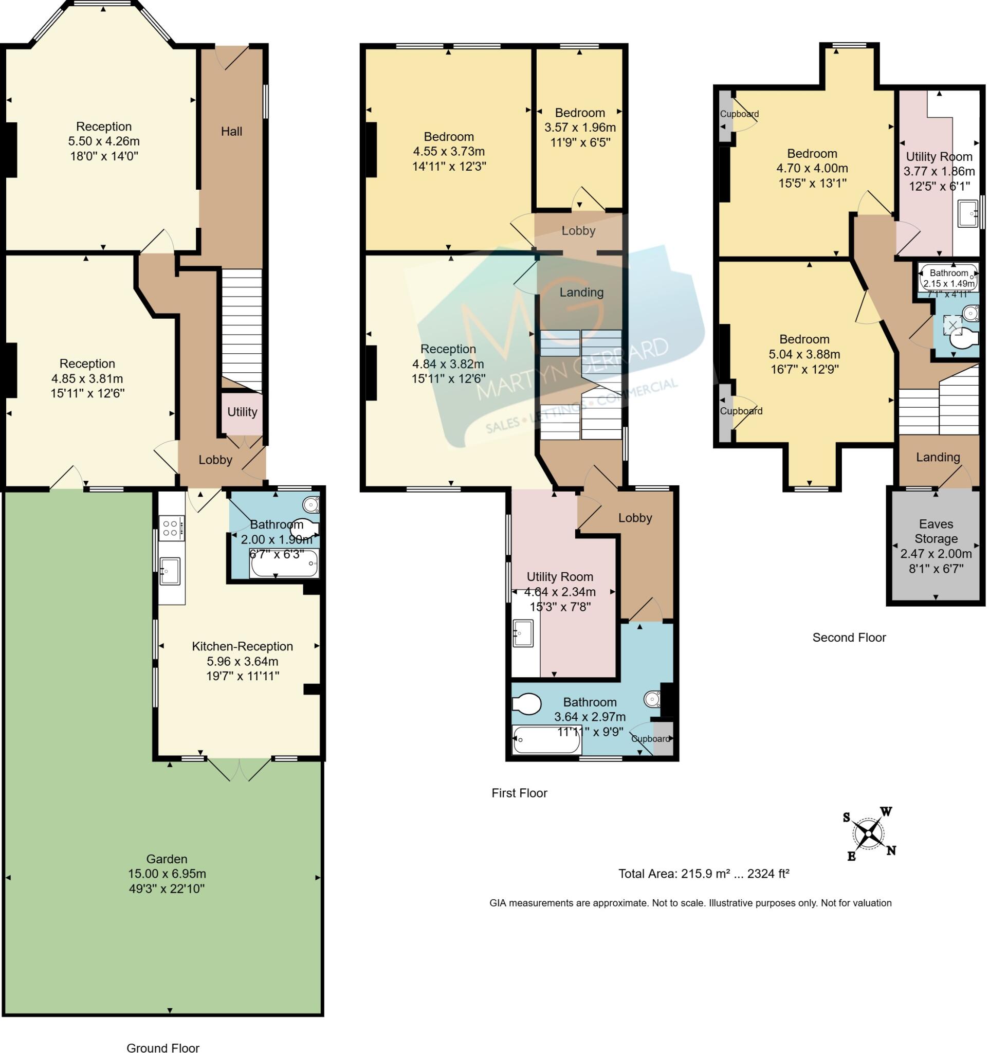 Cecile Park, London, N8 floorplan