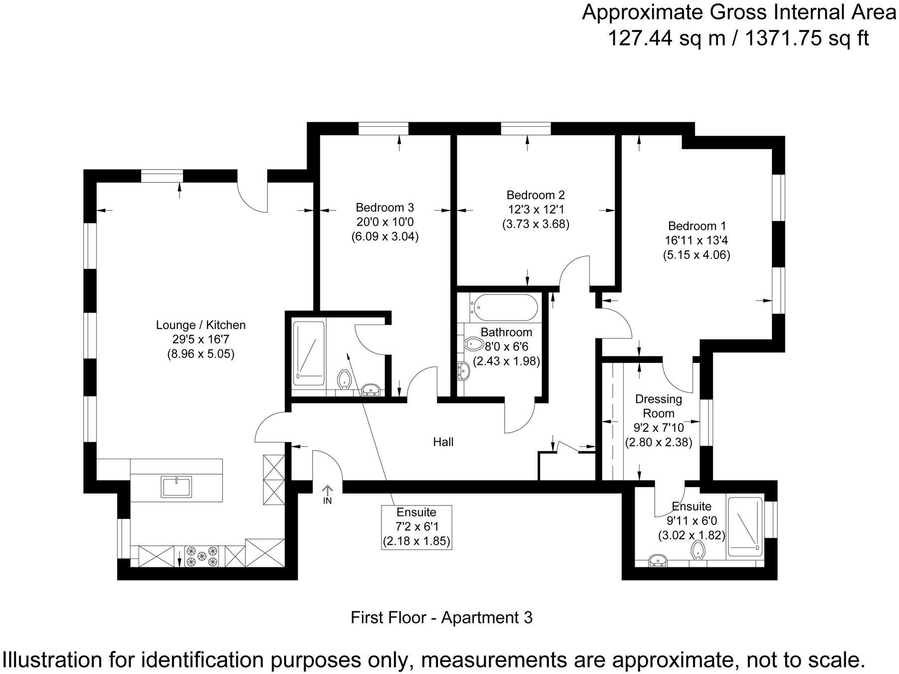 32 Green Lane, Cobham, KT11 floorplan