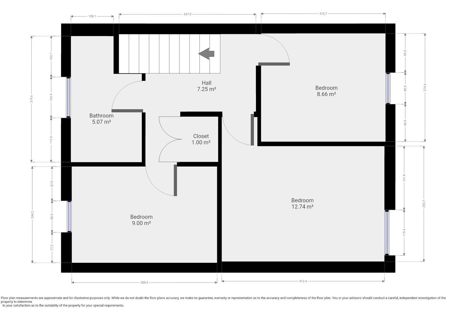 27/28 - Charlesworth Street - Student House floorplan