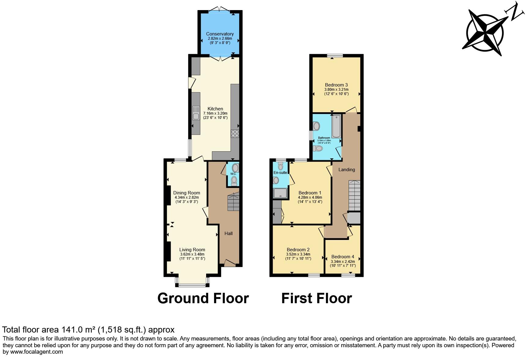 Queens Crescent, Lincoln, LN1 floorplan