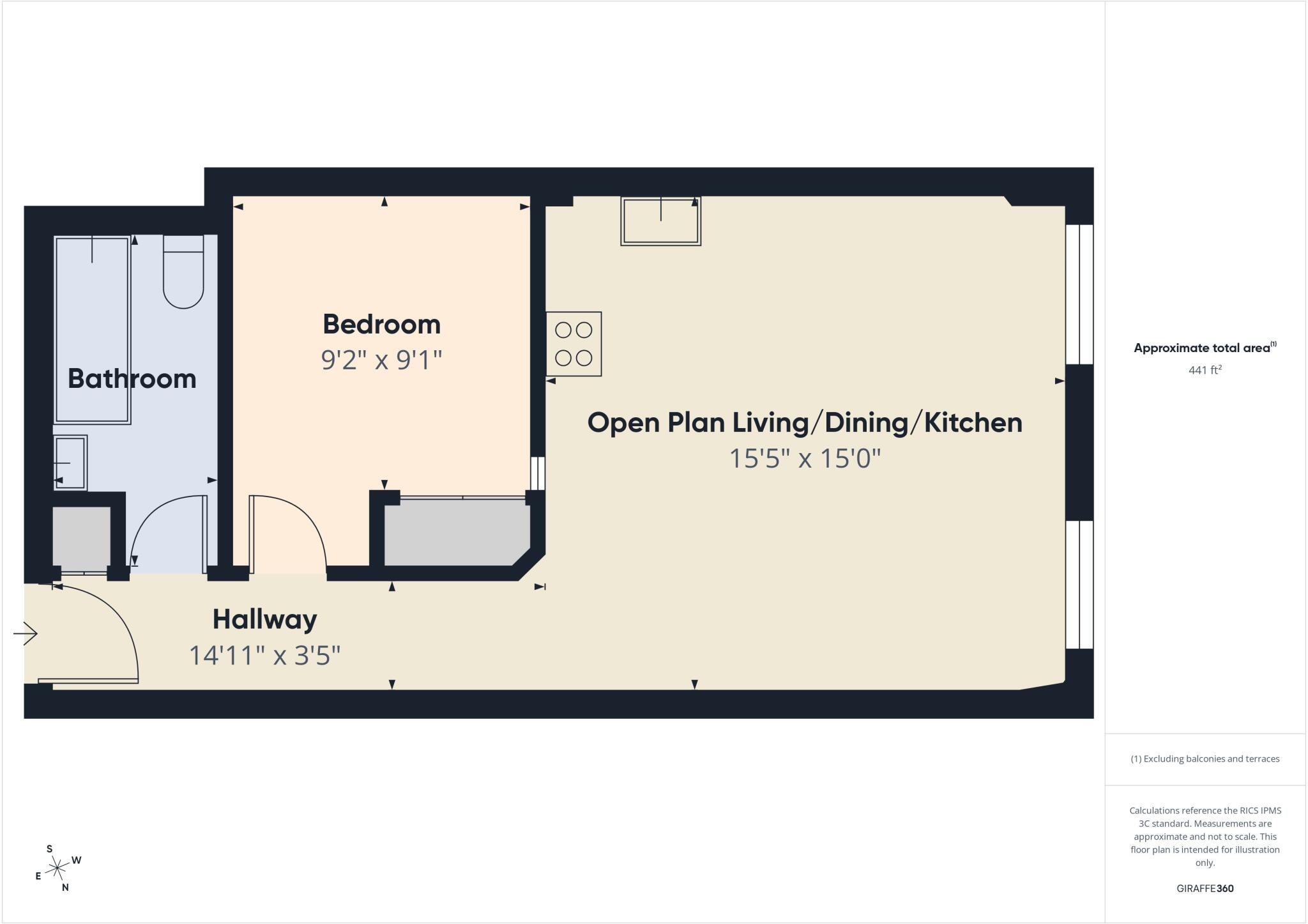 Crusader House, Thurland Street floorplan