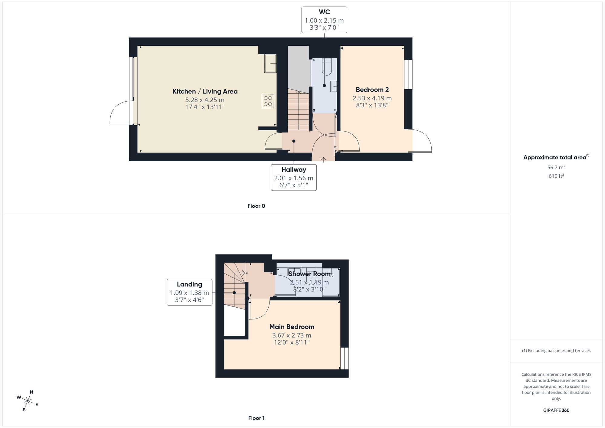 Little Kelham Street, Sheffield, S3 floorplan