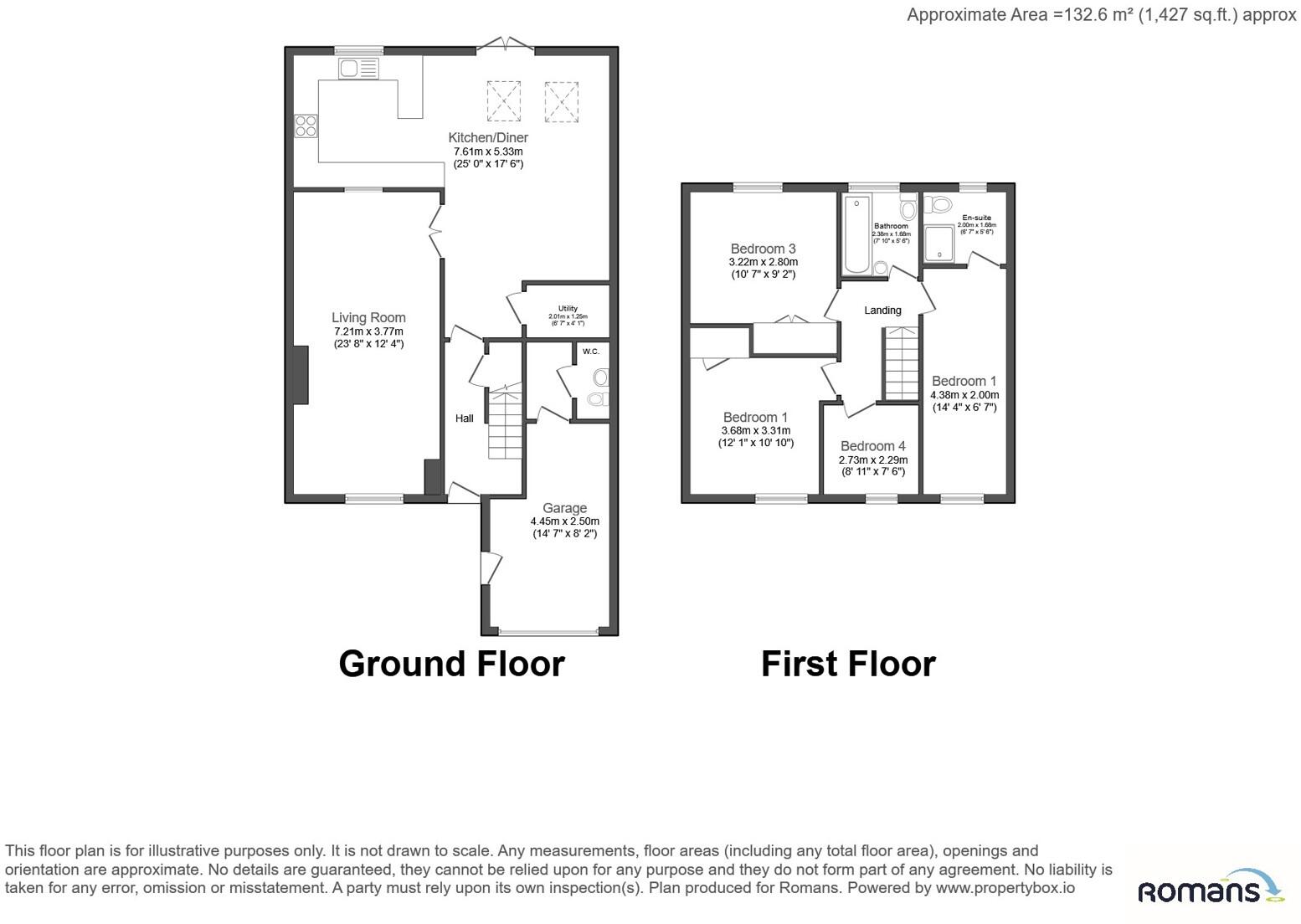 Rowan Drive, Royal Wootton Bassett, SWINDON, SN4 floorplan
