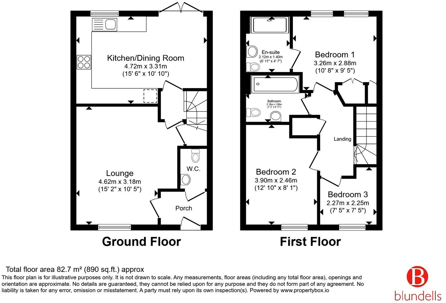 Saxon Avenue, Hatfield, Doncaster, South Yorkshire, DN7 floorplan