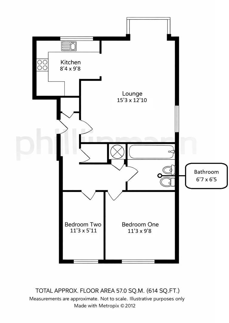Balcombe Road, Peacehaven floorplan