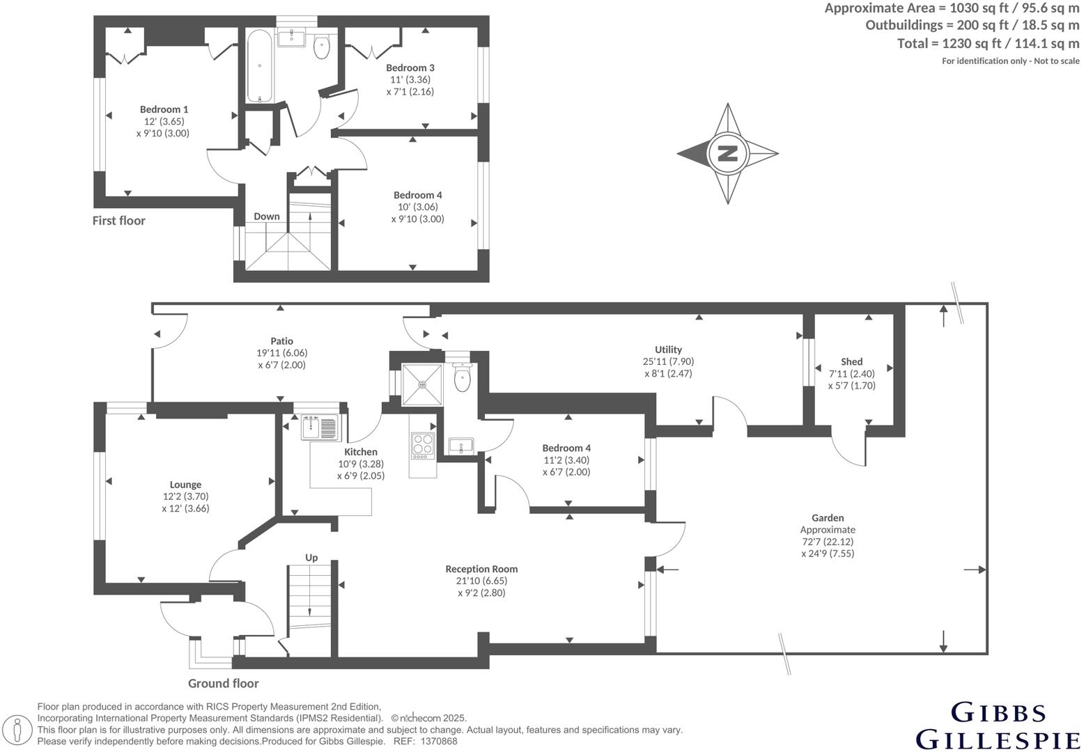Ludlow Way, Croxley Green, Rickmansworth floorplan