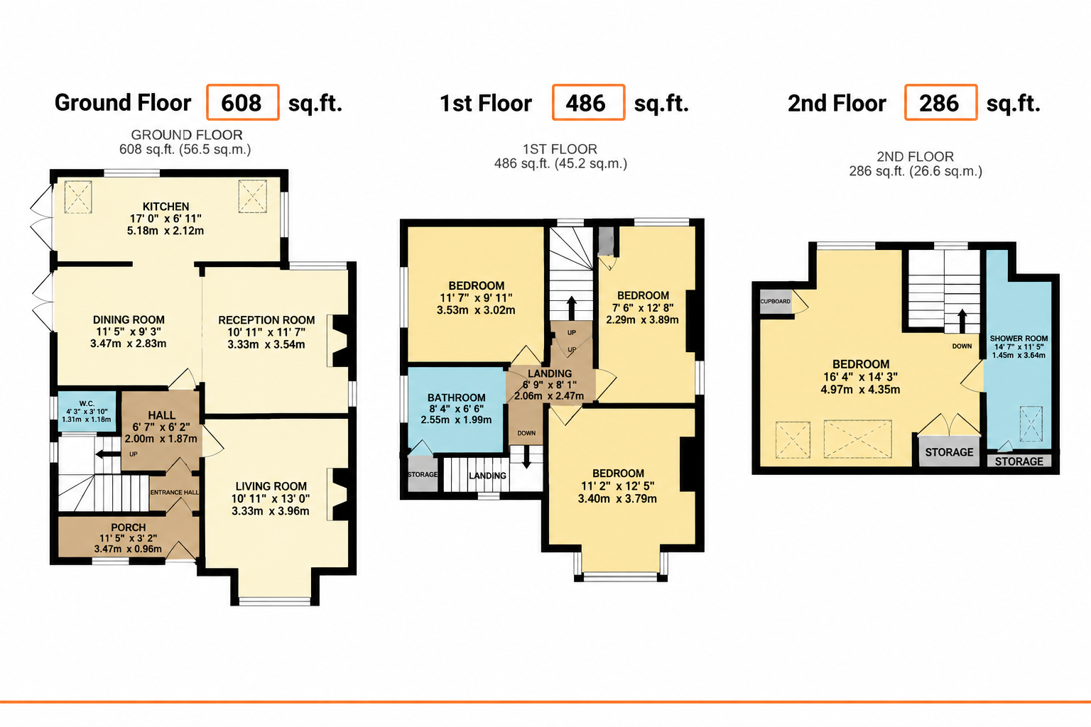 Peasholm Avenue, Scarborough, North Yorkshire floorplan