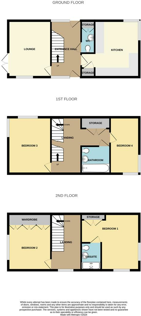 Caxton Way, Basildon, SS14 floorplan