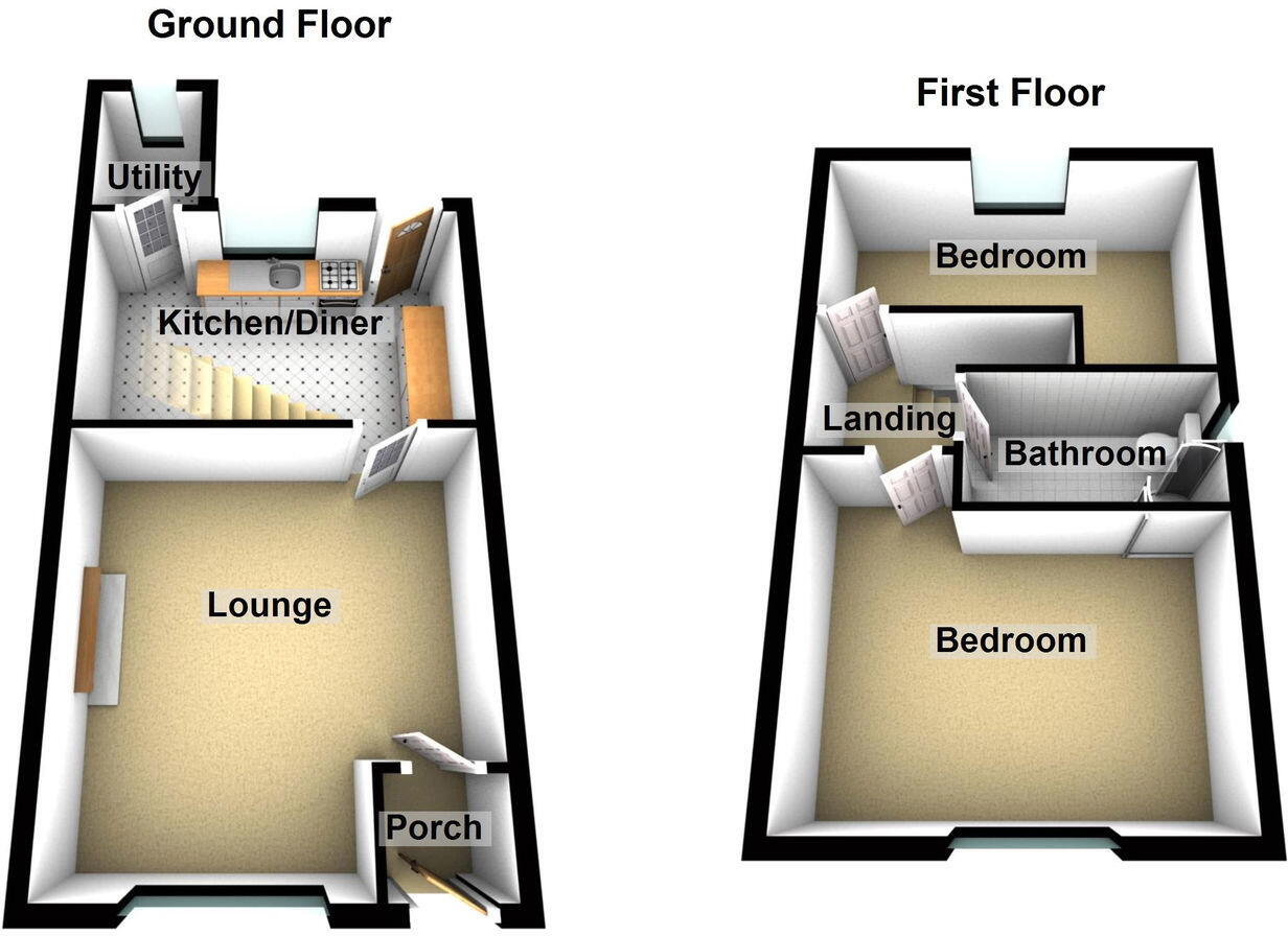 Shepley Street, Lees, Oldham floorplan
