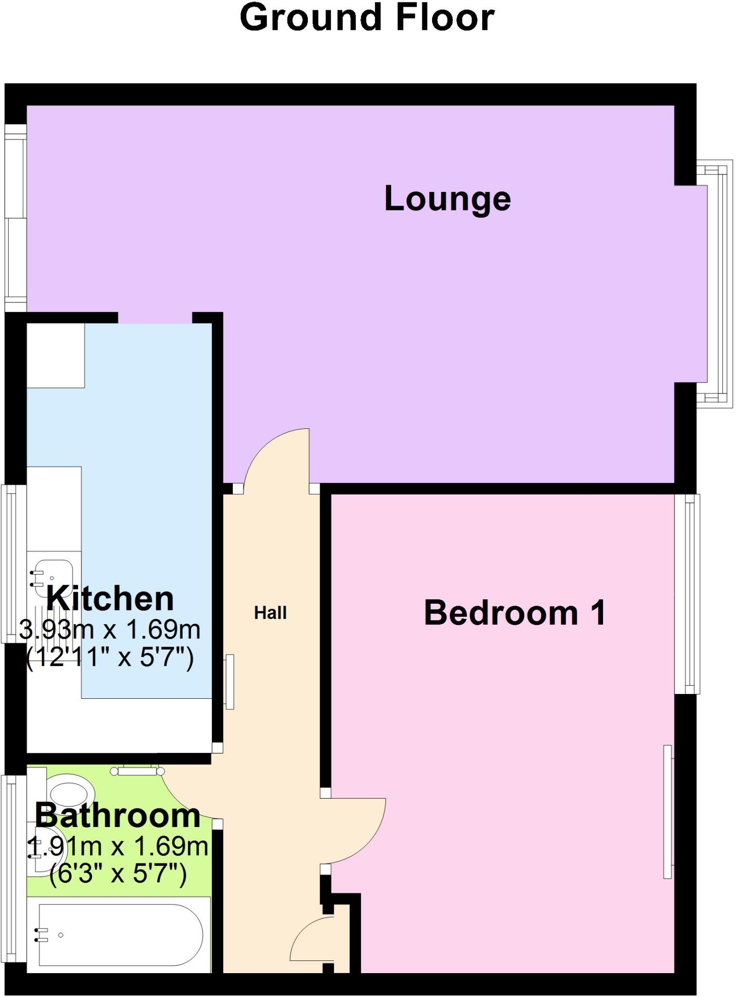 Hazel Croft, Chelmsley Wood, Birmingham floorplan