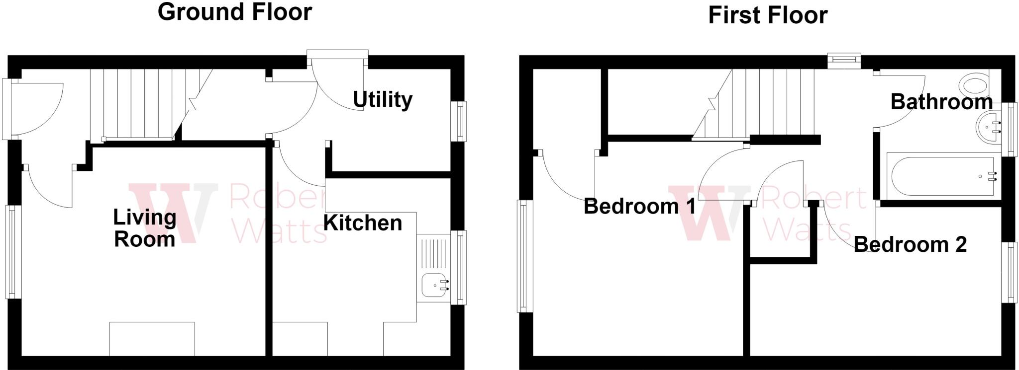 Stirling Crescent, Bradford, West Yorkshire, BD4 floorplan