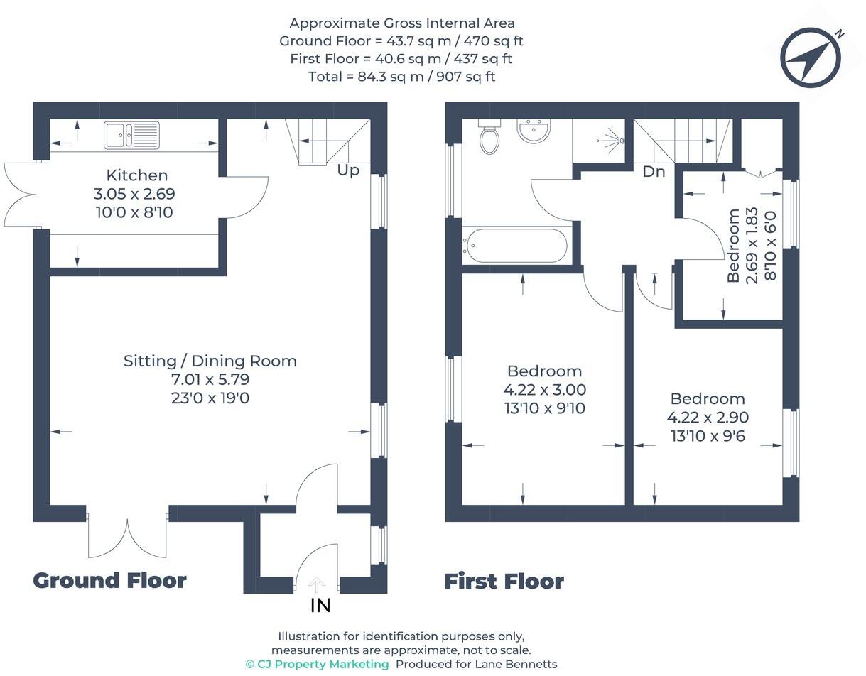 Mill Lane, Langford, Biggleswade, SG18 floorplan