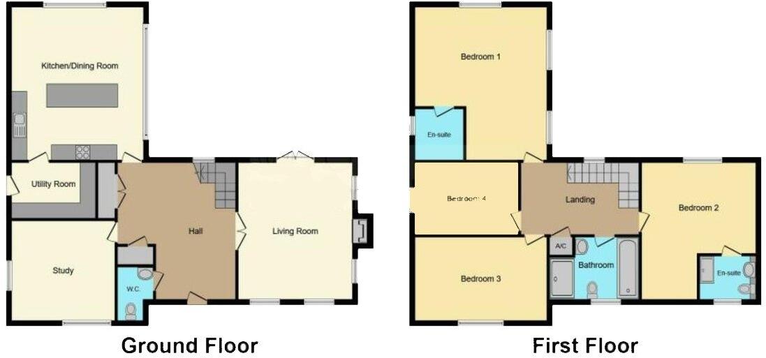 Tamarisk Close, Kirby le Soken, CO13 0GG floorplan