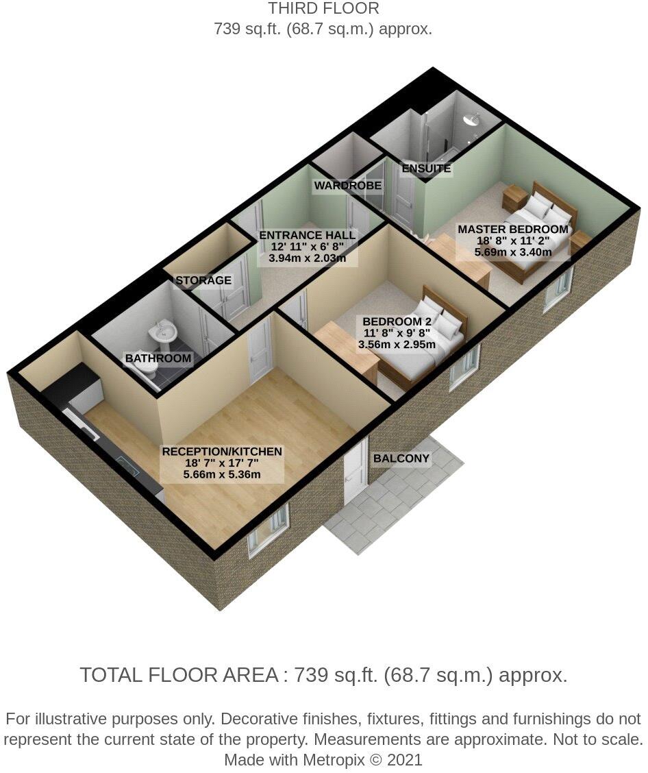Kings Road, Reading, Berkshire, RG1 floorplan