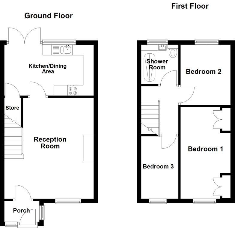 Cleveland Close, Clifton, Swinton, Manchester floorplan