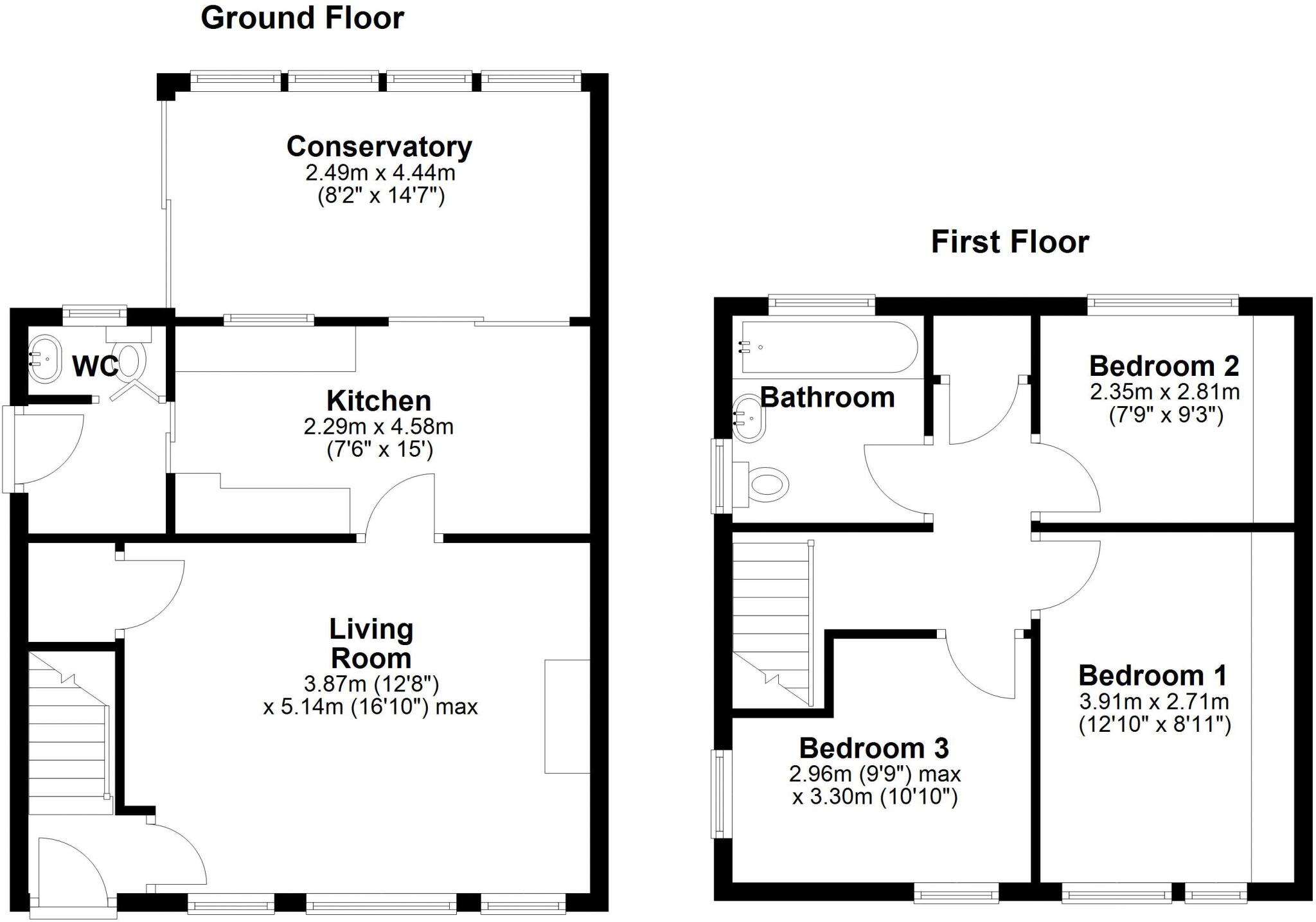 Windsor Avenue, Adlington, Lancashire floorplan
