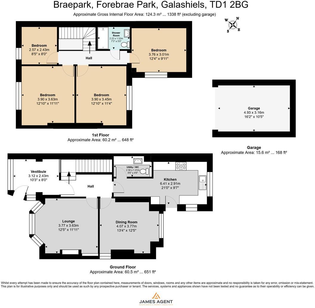 Braepark, Forebrae Park, Galashiels floorplan