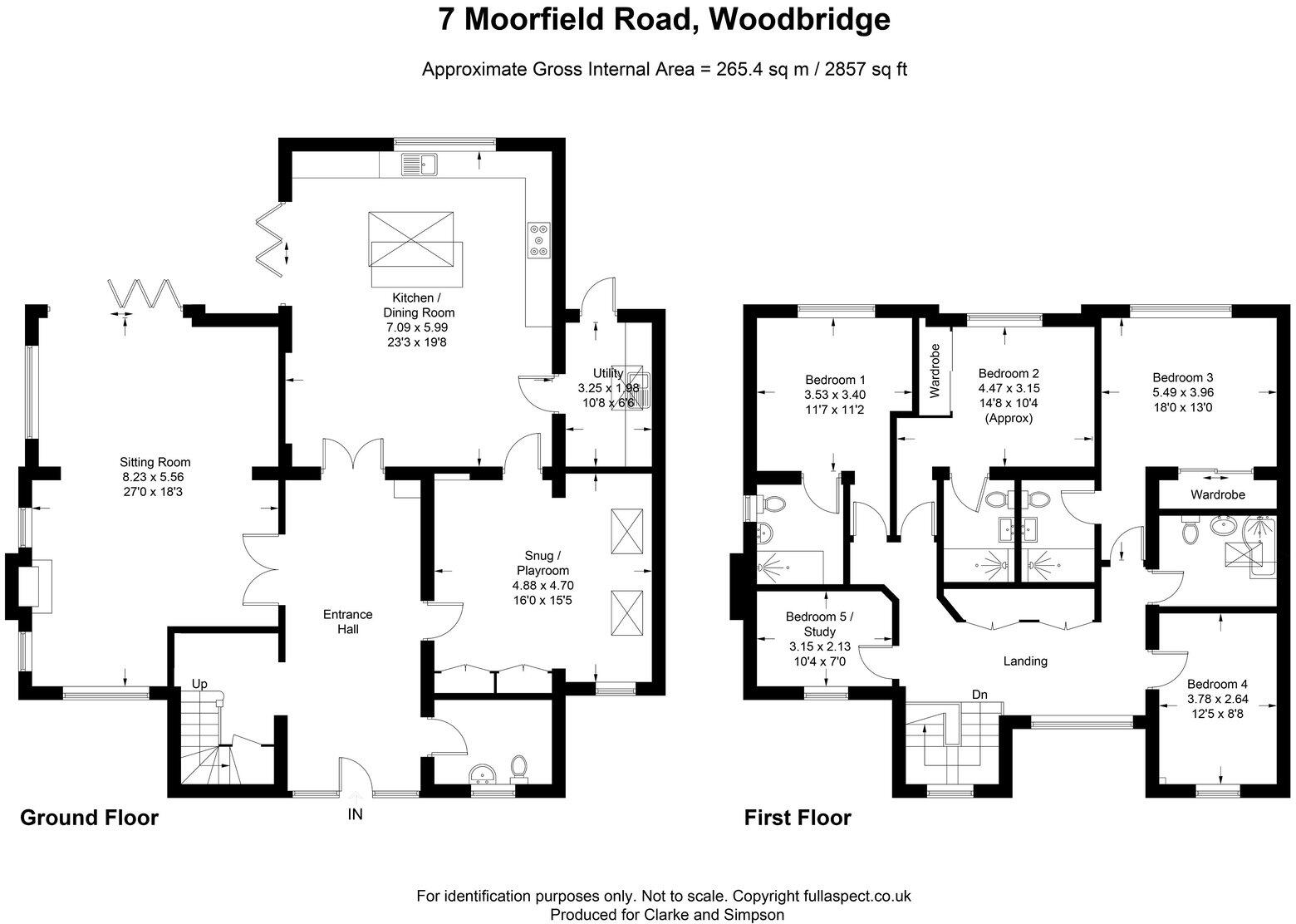 Moorfield Road, Woodbridge, Suffolk floorplan
