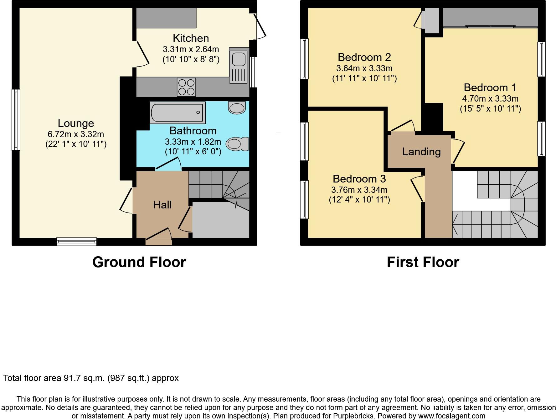 Harmetray Street, Glasgow, G22 floorplan