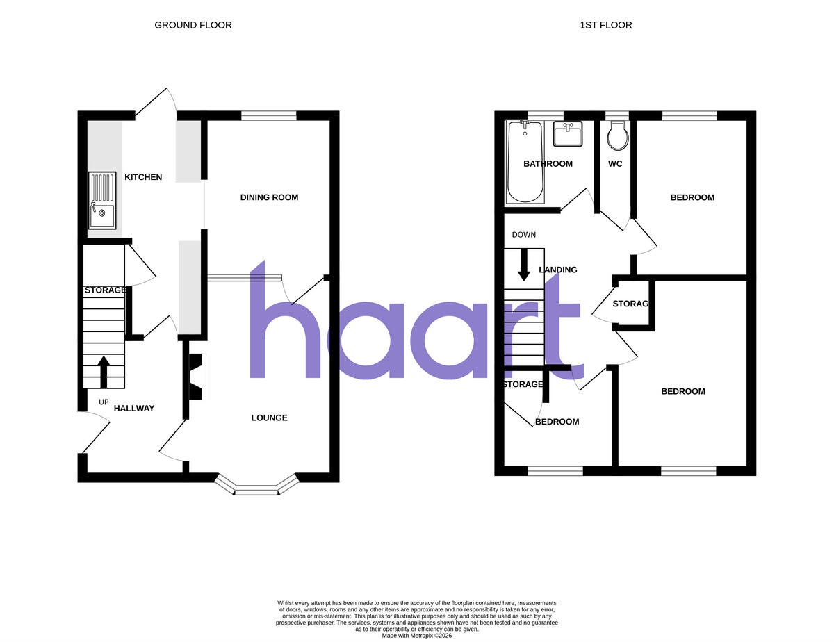 Claydon Crescent, Basildon floorplan