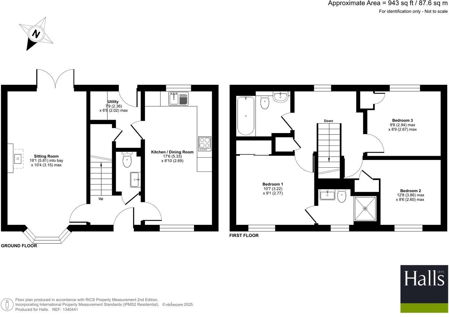 Wisteria Way, Ellesmere. floorplan