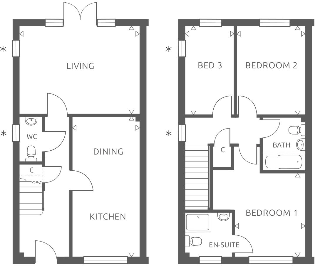 Buckenham Road, Attleborough floorplan