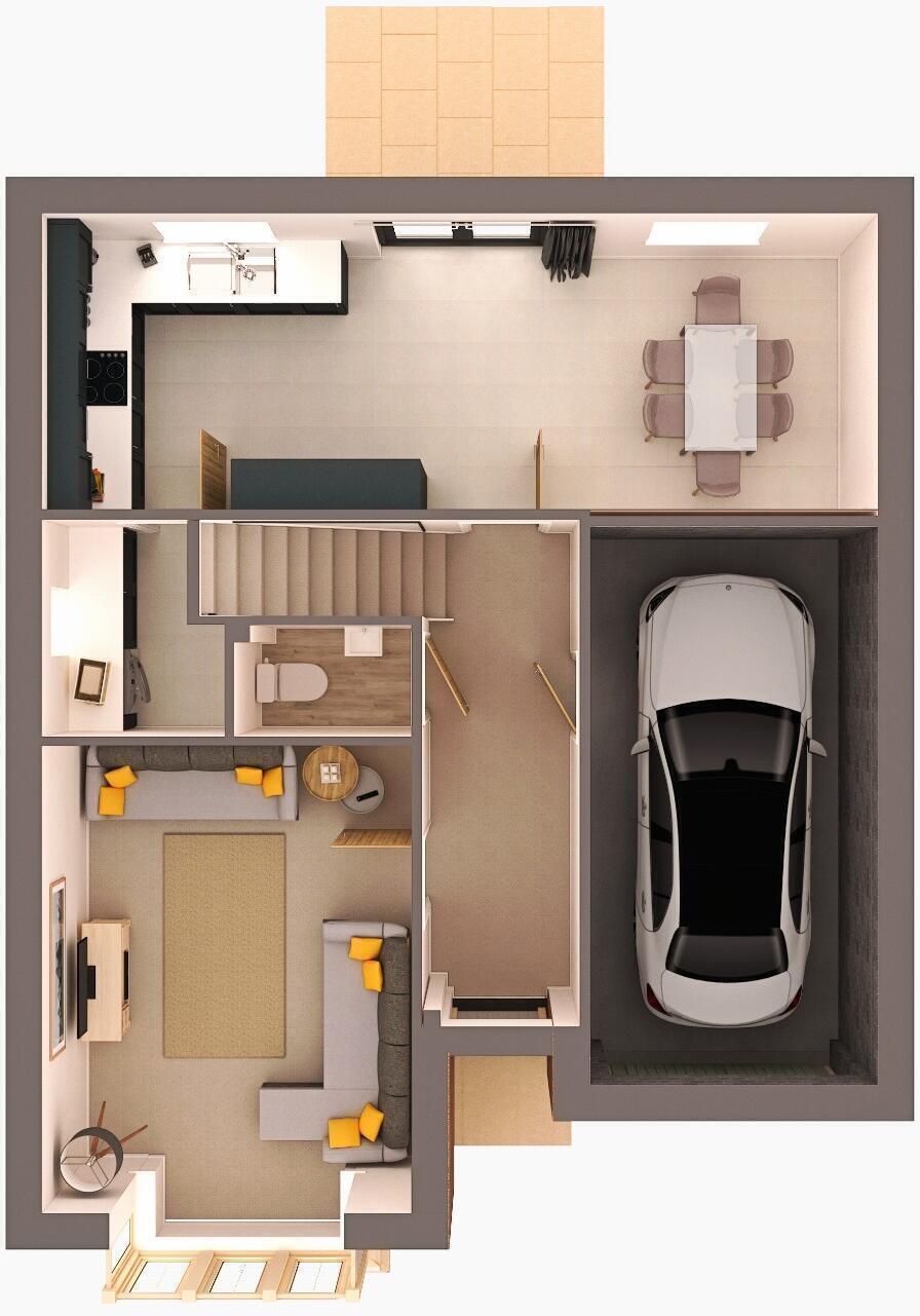 Station Road,
Waddington,
Lincoln,
LN5 9YW floorplan