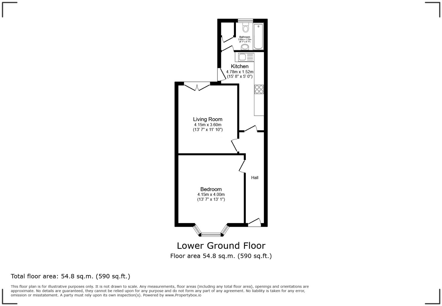Goldstone Villas, Hove floorplan