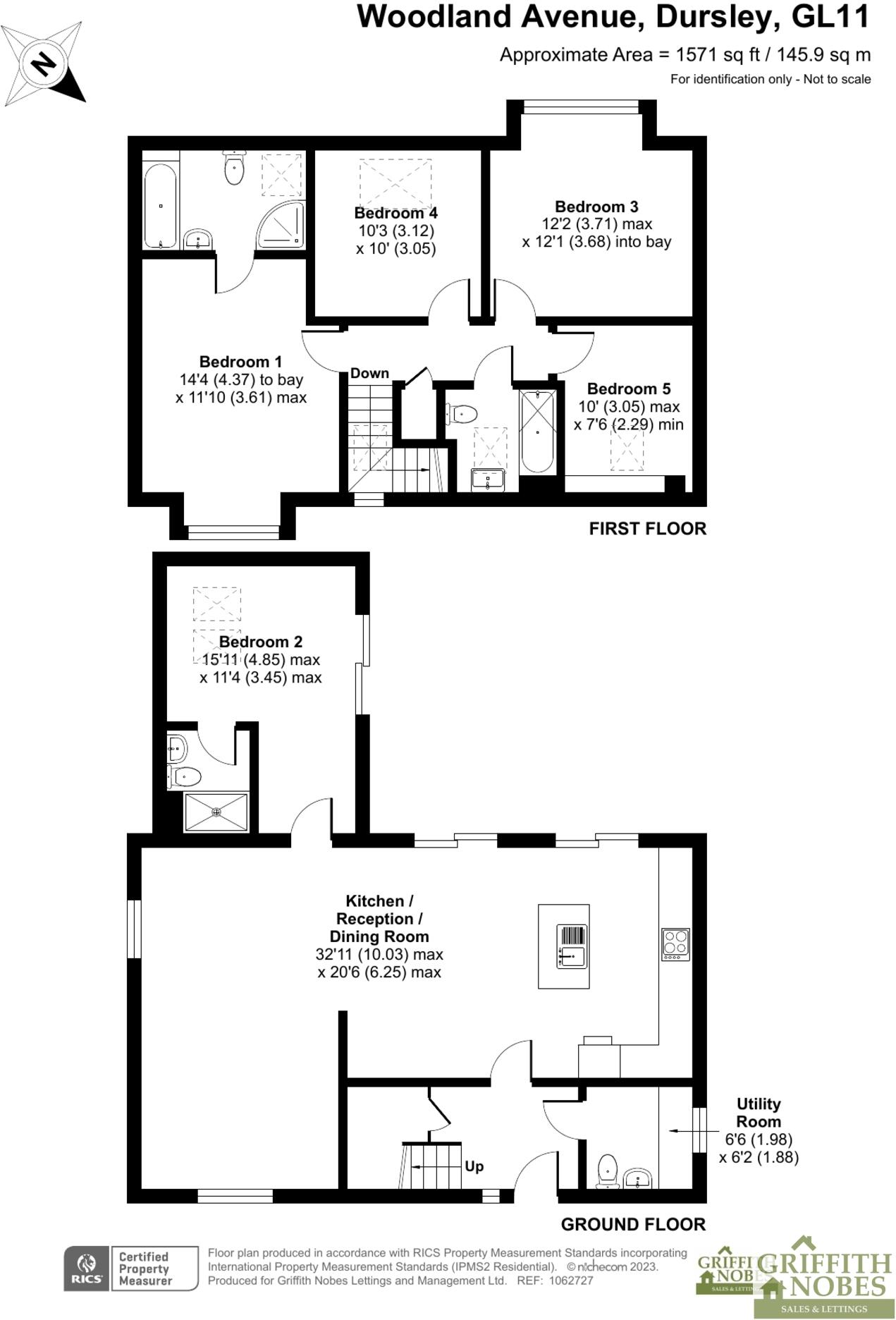 Woodland Avenue, Dursley, Gloucestershire, GL11 floorplan