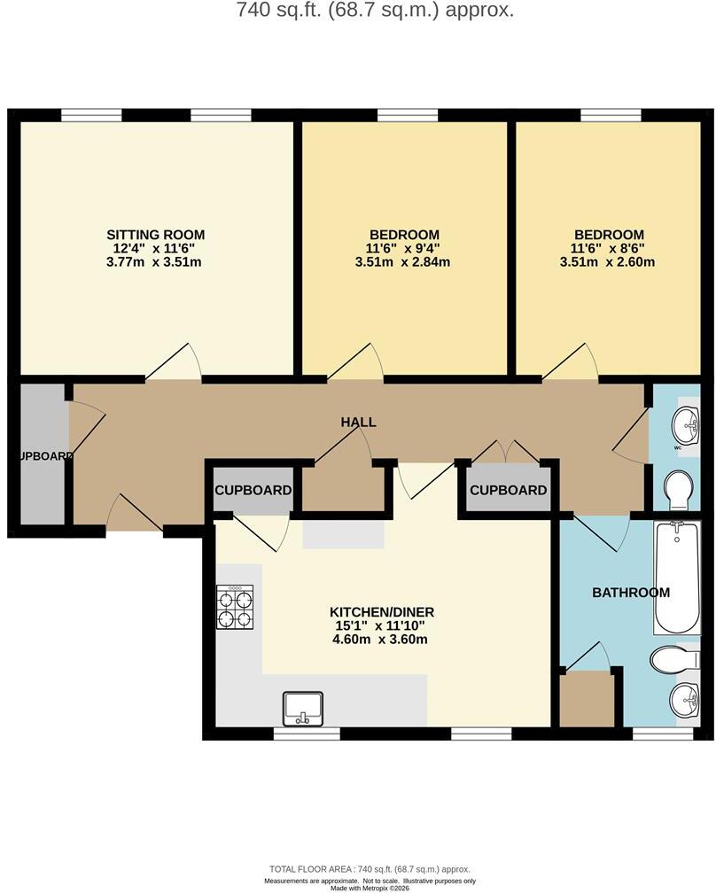 Central Cirencester floorplan