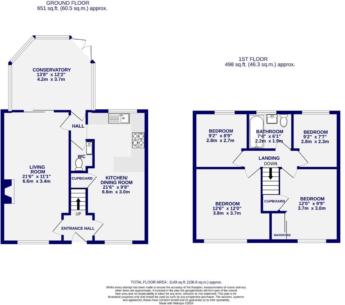 Eden Close, Woodthorpe, York floorplan