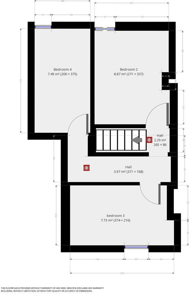 Kingsley Street - Student House - 26/27 floorplan