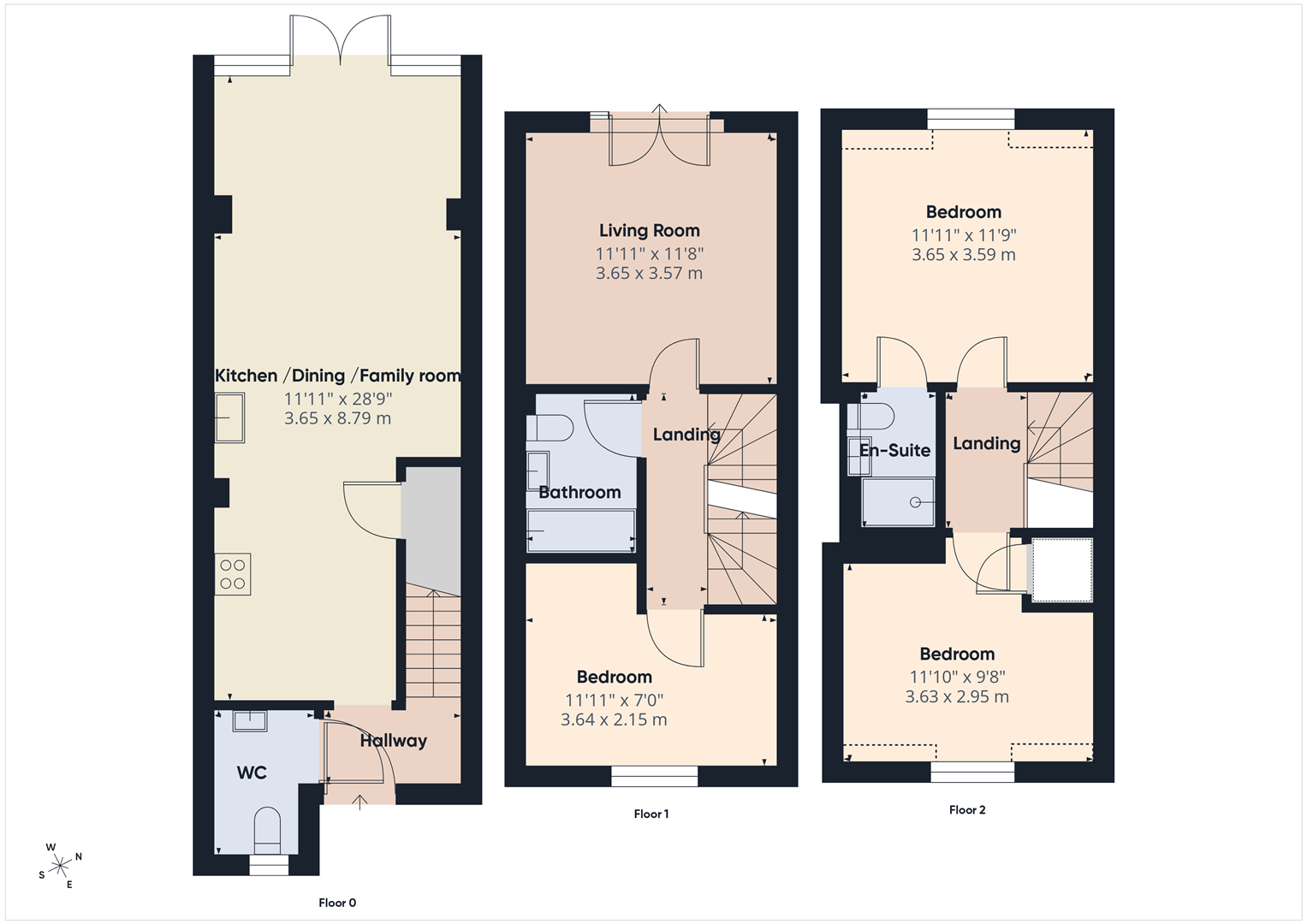 Great Northern Gardens, Bourne floorplan